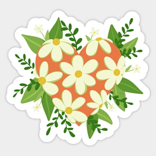 For The Love Of Flowers Sticker